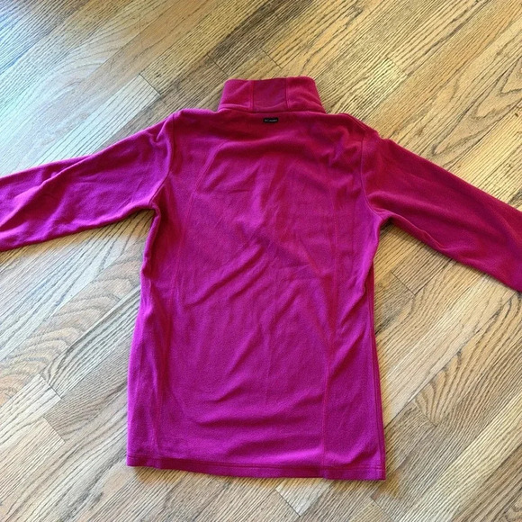 Columbia Fuchsia long sleeve fleece 1/4 zipper Small - Picture 7 of 10